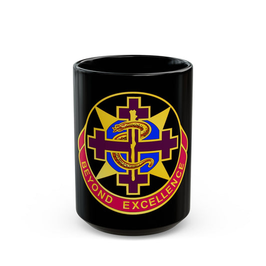 6250 US Hospital (U.S. Army) Black Coffee Mug-15oz-The Sticker Space