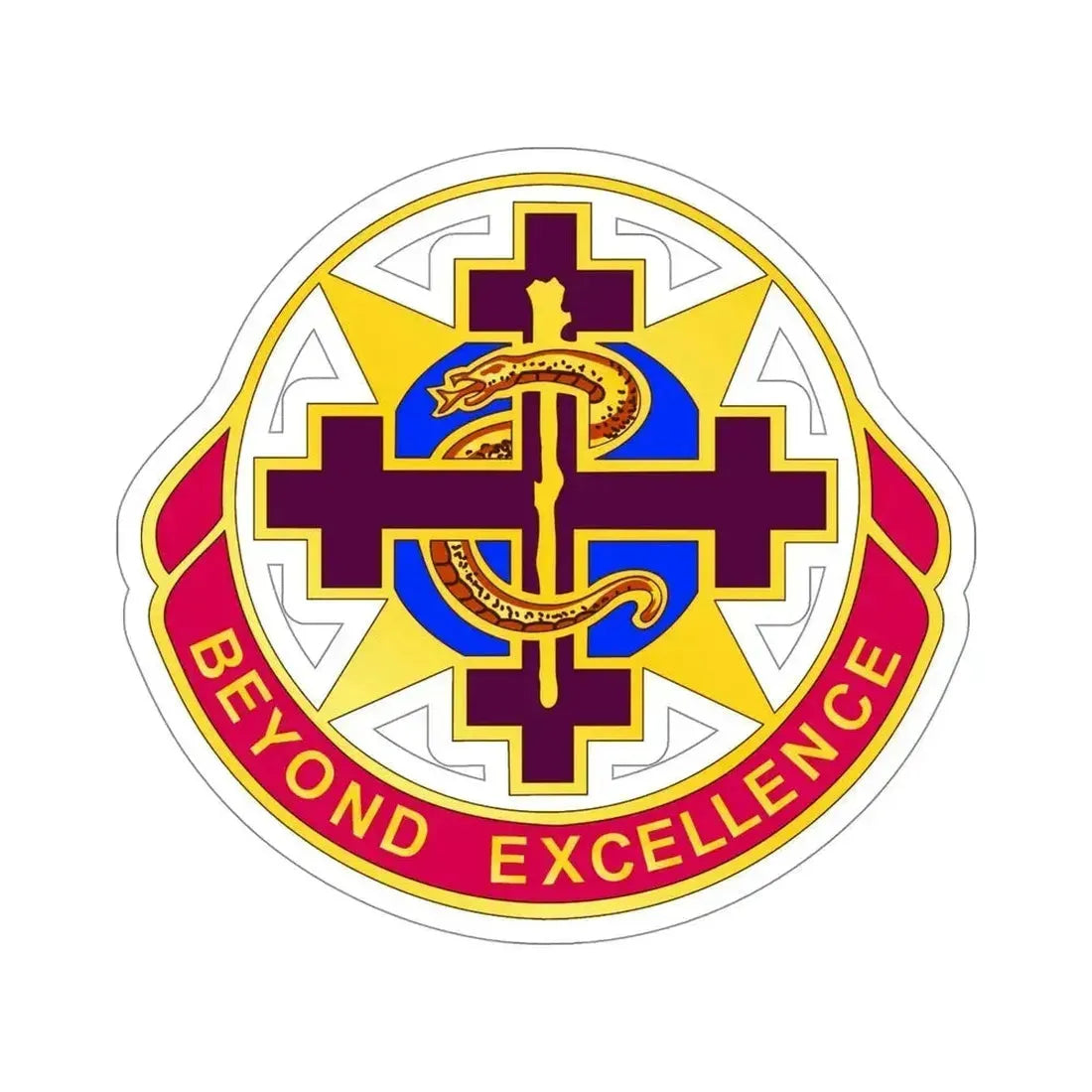 6250 US Hospital (U.S. Army) STICKER Vinyl Die-Cut Decal 5 Inch - The Sticker Space