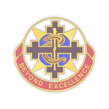 6250 US Hospital (U.S. Army) STICKER Vinyl Kiss-Cut Decal 2 Inch Transparent - The Sticker Space