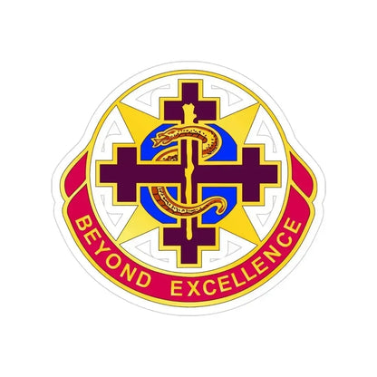 6250 US Hospital (U.S. Army) Transparent STICKER Die-Cut Vinyl Decal 4 Inch - The Sticker Space