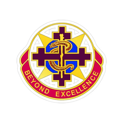 6250 US Hospital (U.S. Army) Transparent STICKER Die-Cut Vinyl Decal - The Sticker Space