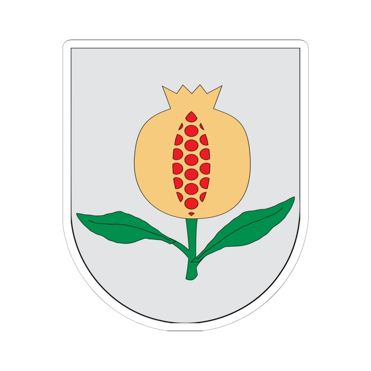 Armas de Granada (Spain) (Coat of Arms) STICKER Vinyl Kiss-Cut Decal