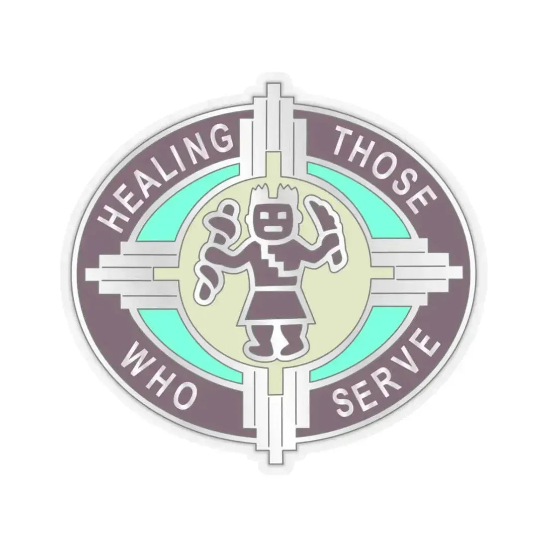 6251 US Hospital (U.S. Army) STICKER Vinyl Kiss-Cut Decal 3 Inch Transparent - The Sticker Space