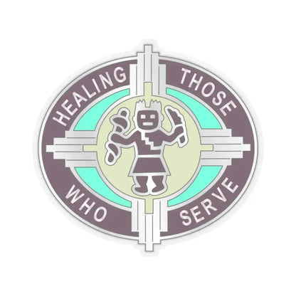 6251 US Hospital (U.S. Army) STICKER Vinyl Kiss-Cut Decal 3 Inch Transparent - The Sticker Space