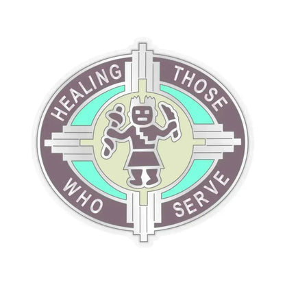 6251 US Hospital (U.S. Army) STICKER Vinyl Kiss-Cut Decal 4 Inch Transparent - The Sticker Space