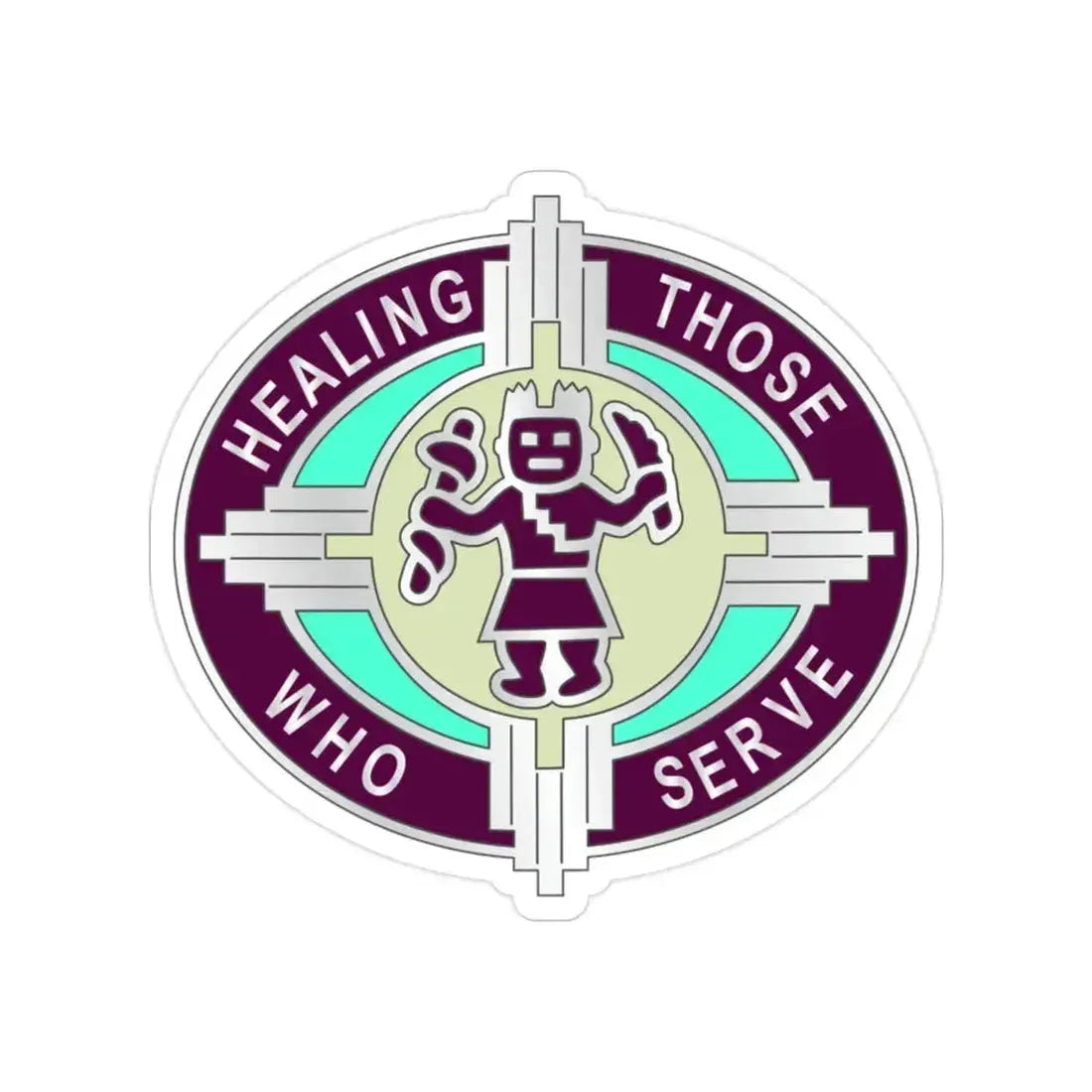 6251 US Hospital (U.S. Army) Transparent STICKER Die-Cut Vinyl Decal 2 Inch - The Sticker Space