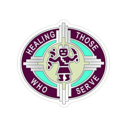 6251 US Hospital (U.S. Army) Transparent STICKER Die-Cut Vinyl Decal - The Sticker Space