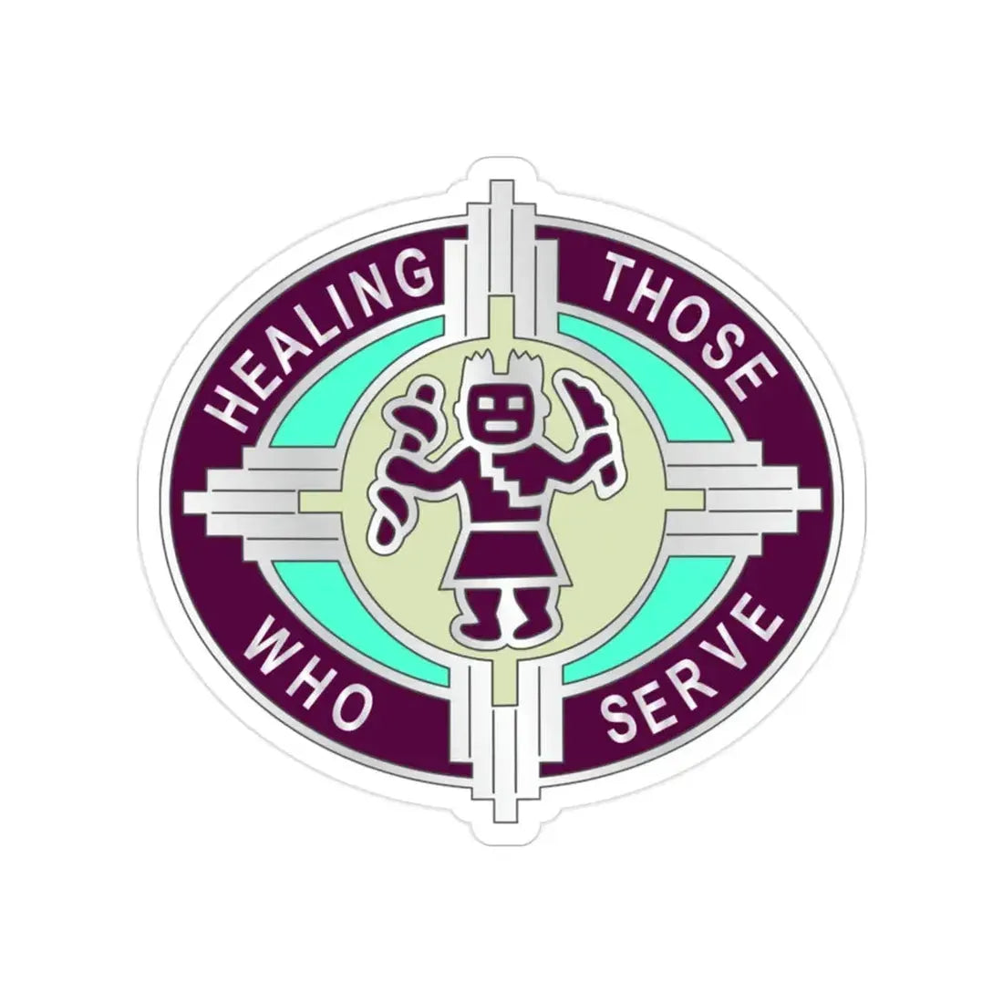 6251 US Hospital (U.S. Army) Transparent STICKER Die-Cut Vinyl Decal - The Sticker Space