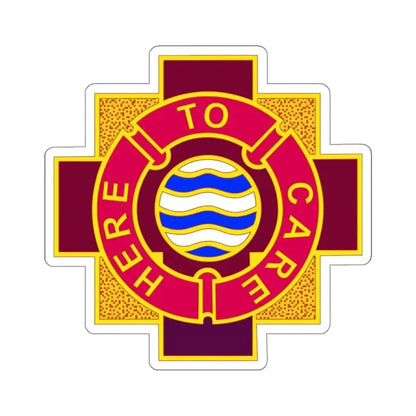 6253 US Hospital (U.S. Army) STICKER Vinyl Kiss-Cut Decal 3 Inch White - The Sticker Space