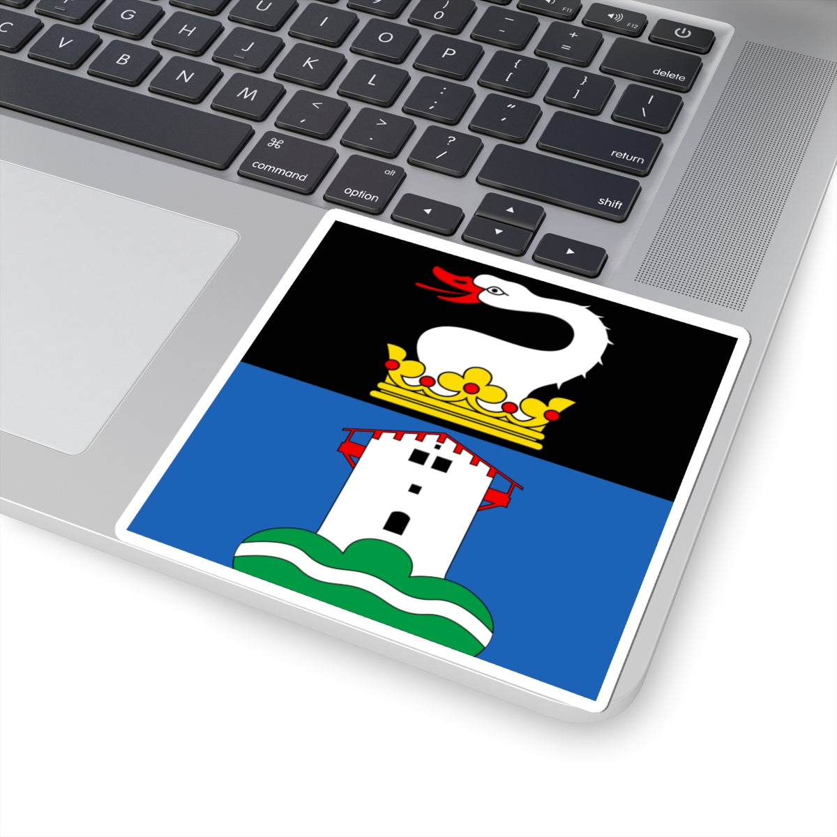 CHE Schwende-Rute Flag (Switzerland) STICKER Vinyl Kiss-Cut Decal