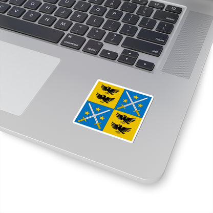 Flag of Martin Werlen (Switzerland) STICKER Vinyl Kiss-Cut Decal