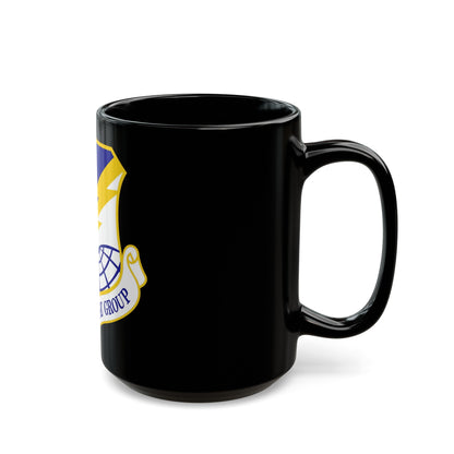 627 Air Base Group AMC (U.S. Air Force) Black Coffee Mug-The Sticker Space