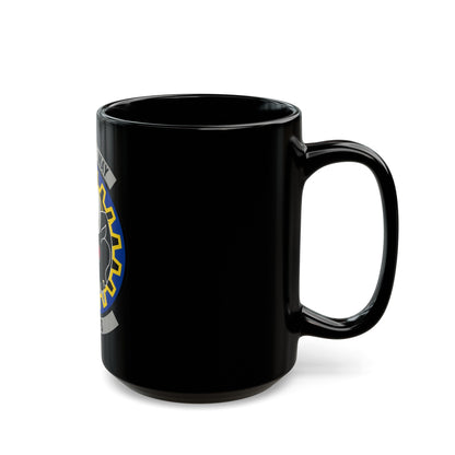 627 Civil Engineer Squadron AMC (U.S. Air Force) Black Coffee Mug-The Sticker Space