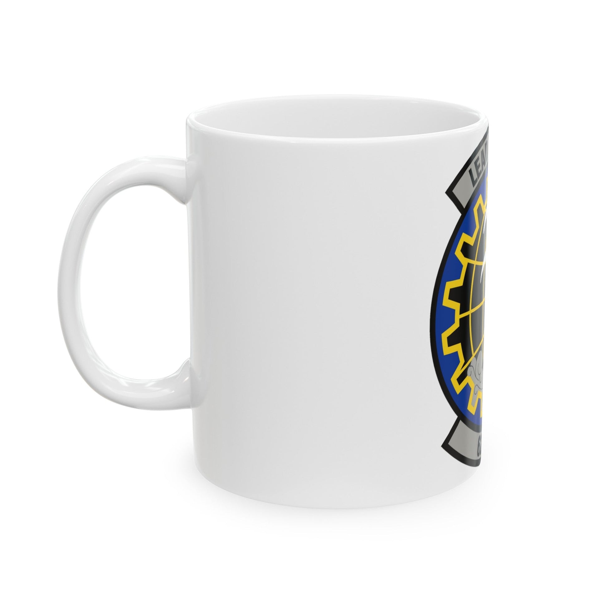 627 Civil Engineer Squadron AMC (U.S. Air Force) White Coffee Mug-The Sticker Space