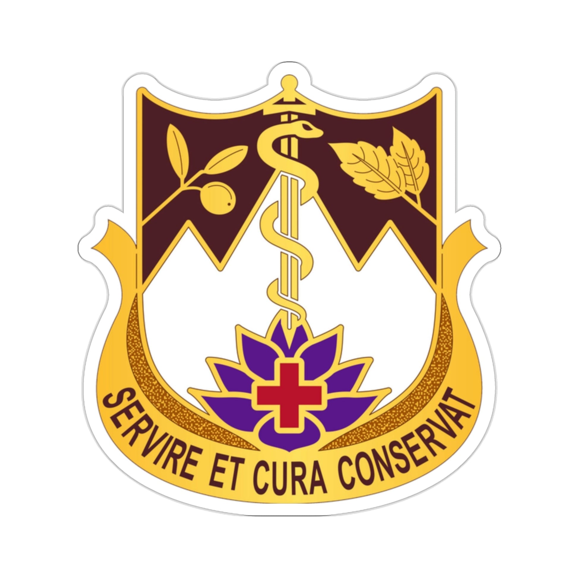 627 Hospital Center (U.S. Army) STICKER Vinyl Die-Cut Decal-2 Inch-The Sticker Space