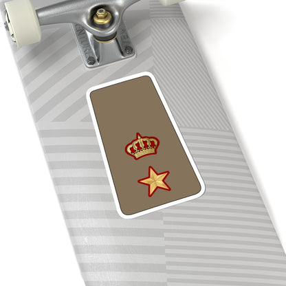 11. KLF LTC (Kuwait) (Military Rank) STICKER Vinyl Kiss-Cut Decal