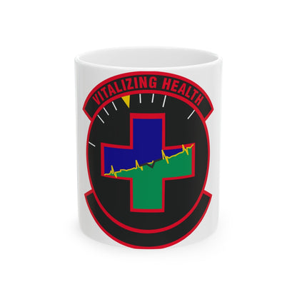 628 Healthcare Operations Squadron AMC (U.S. Air Force) White Coffee Mug-11oz-The Sticker Space