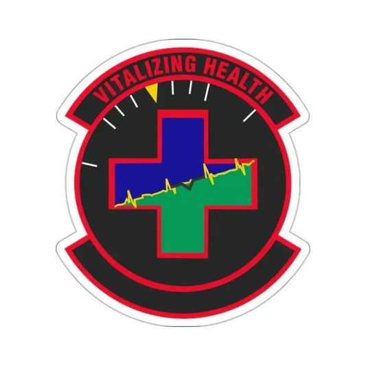 628 Healthcare Operations Squadron AMC (U.S. Air Force) STICKER Vinyl Kiss-Cut Decal 2 Inch White - The Sticker Space