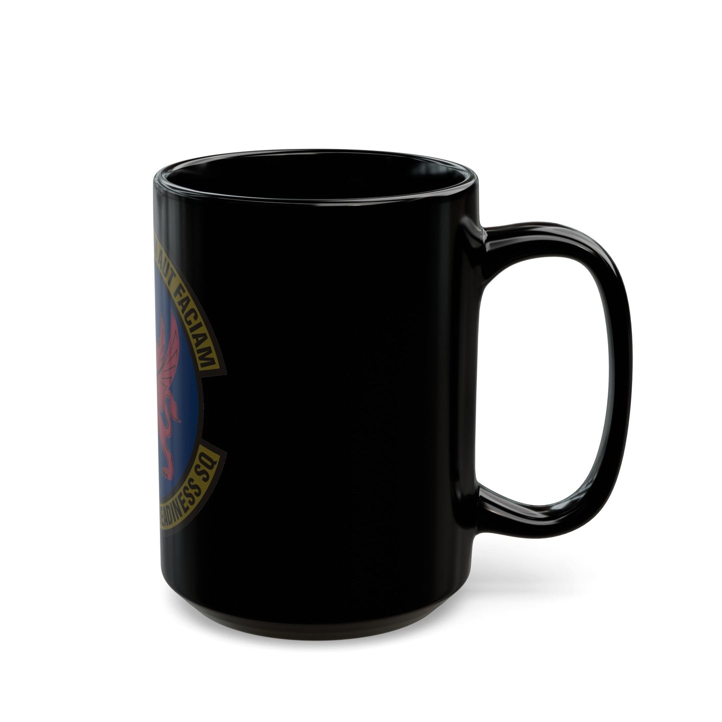 628 Logistics Readiness Squadron AMC (U.S. Air Force) Black Coffee Mug-The Sticker Space