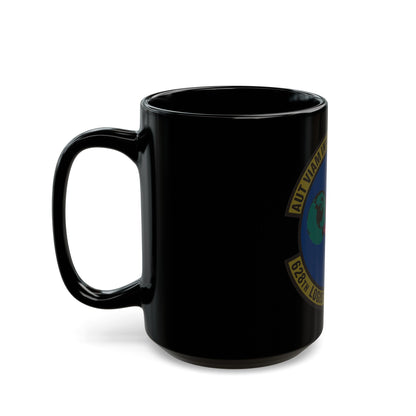 628 Logistics Readiness Squadron AMC (U.S. Air Force) Black Coffee Mug-The Sticker Space