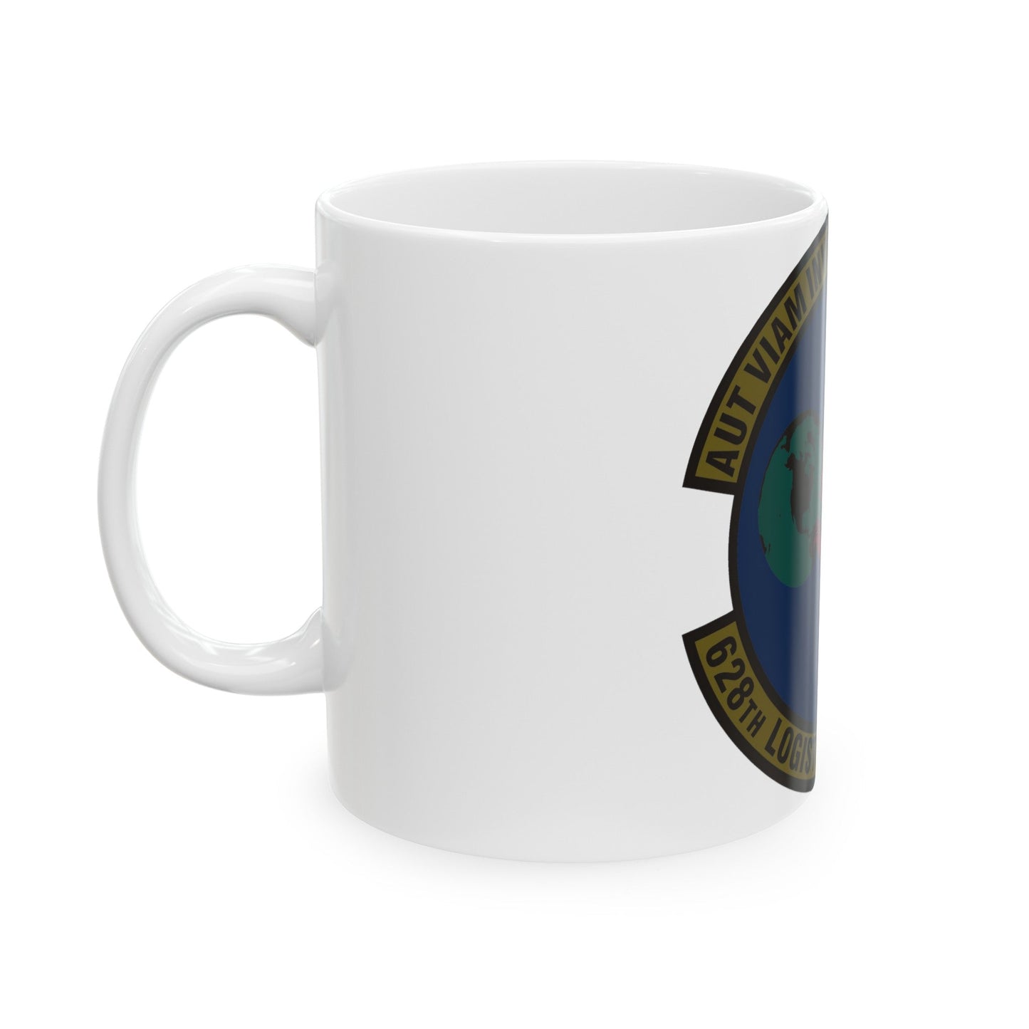 628 Logistics Readiness Squadron AMC (U.S. Air Force) White Coffee Mug-The Sticker Space