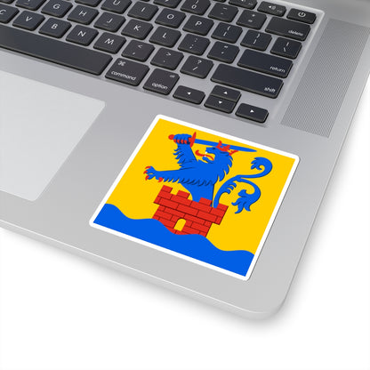 Pietarsaari.lippu (Finland) STICKER Vinyl Kiss-Cut Decal