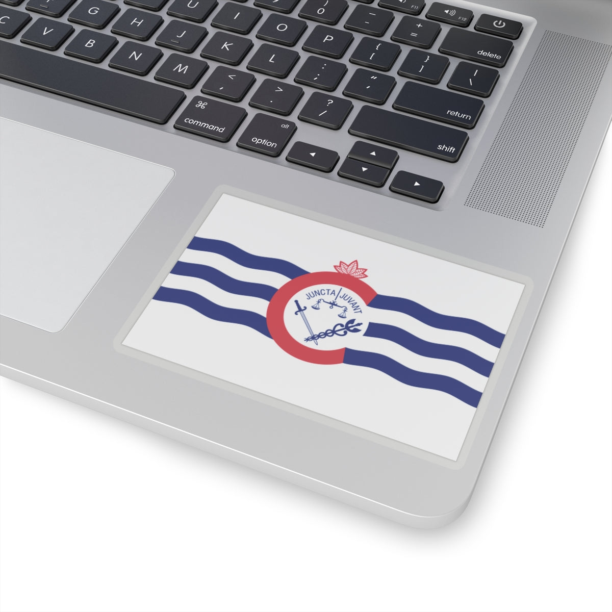 Flag of Cincinnati, Ohio - STICKER Vinyl Kiss-Cut Decal