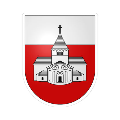 Saint-Sulpice-coat of arms (Switzerland) (Coat of Arms) STICKER Vinyl Kiss-Cut Decal