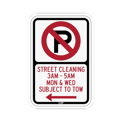 PBOT Road sign P1100R (Oregon) (Road Sign) STICKER Vinyl Kiss-Cut Decal