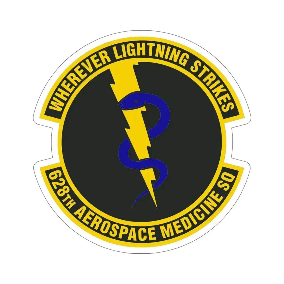628th Aerospace Medicine Squadron (U.S. Air Force) STICKER Vinyl Die-Cut Decal 5 Inch - The Sticker Space