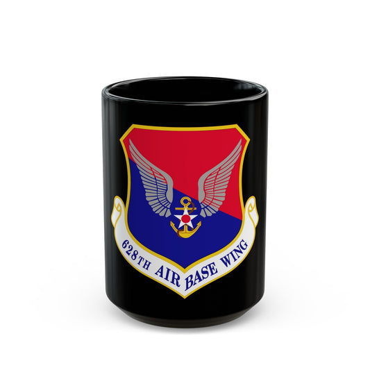 628th Air Base Wing (U.S. Air Force) Black Coffee Mug-15oz-The Sticker Space