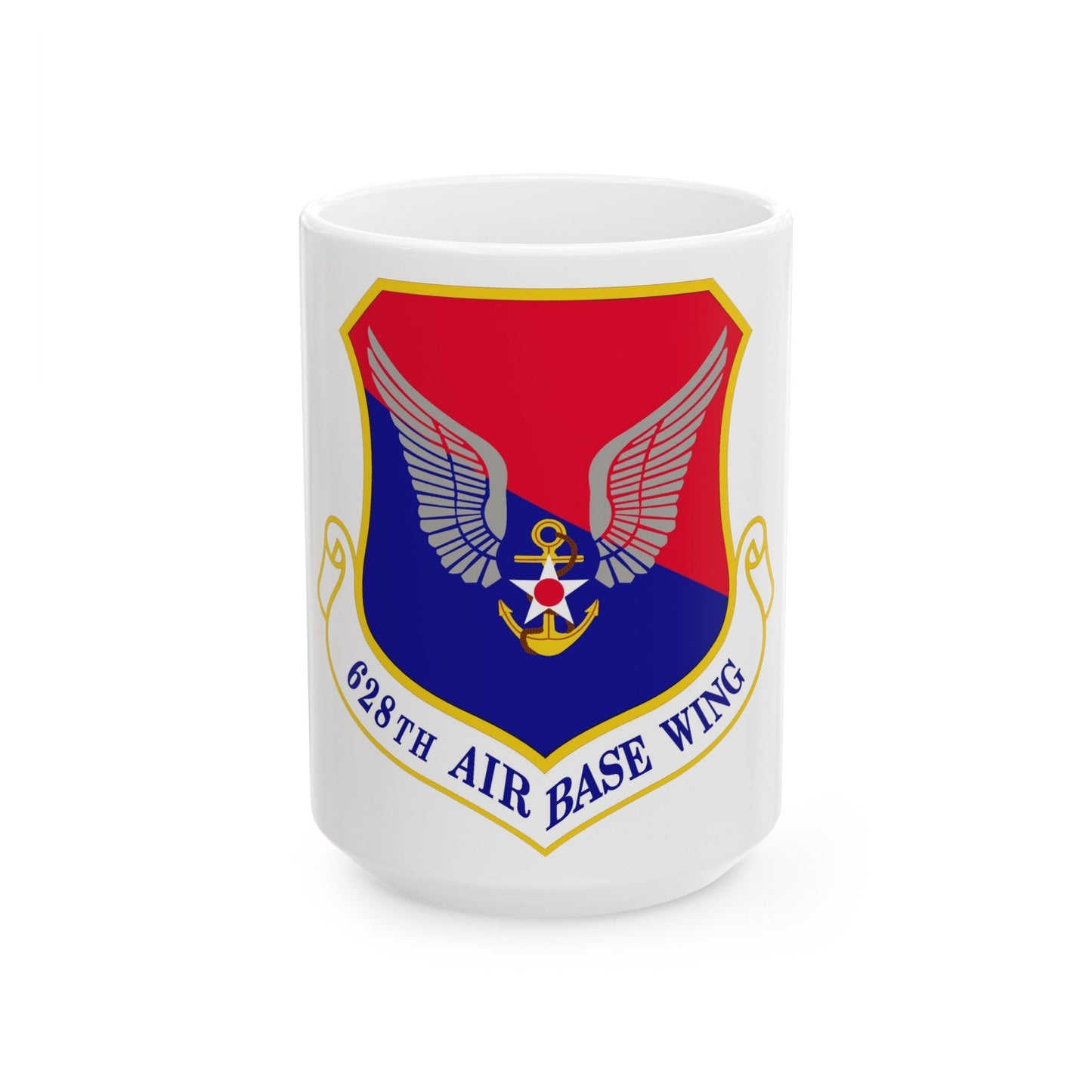 628th Air Base Wing (U.S. Air Force) White Coffee Mug-15oz-The Sticker Space