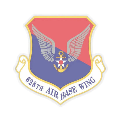 628th Air Base Wing (U.S. Air Force) STICKER Vinyl Kiss-Cut Decal 4 Inch Transparent - The Sticker Space