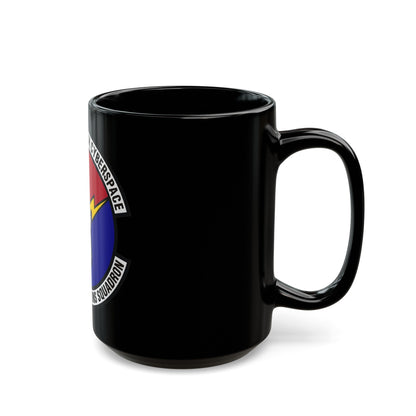 628th Communications Squadron (U.S. Air Force) Black Coffee Mug-The Sticker Space