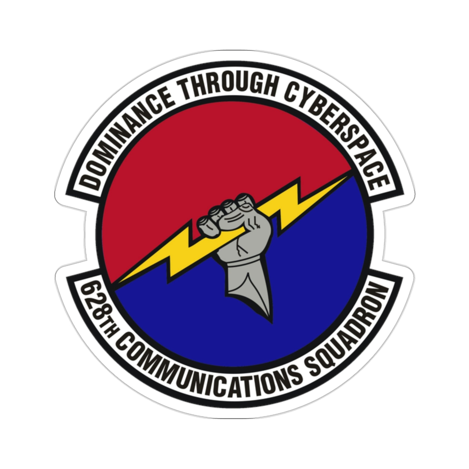 628th Communications Squadron (U.S. Air Force) STICKER Vinyl Die-Cut Decal-2 Inch-The Sticker Space