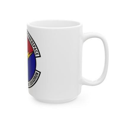 628th Communications Squadron (U.S. Air Force) White Coffee Mug-The Sticker Space