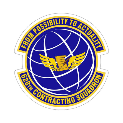 628th Contracting Squadron (U.S. Air Force) STICKER Vinyl Die-Cut Decal-6 Inch-The Sticker Space