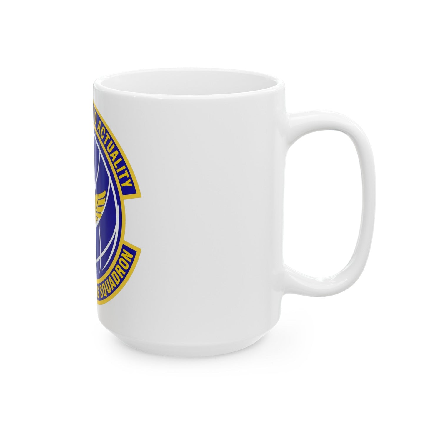 628th Contracting Squadron (U.S. Air Force) White Coffee Mug-The Sticker Space