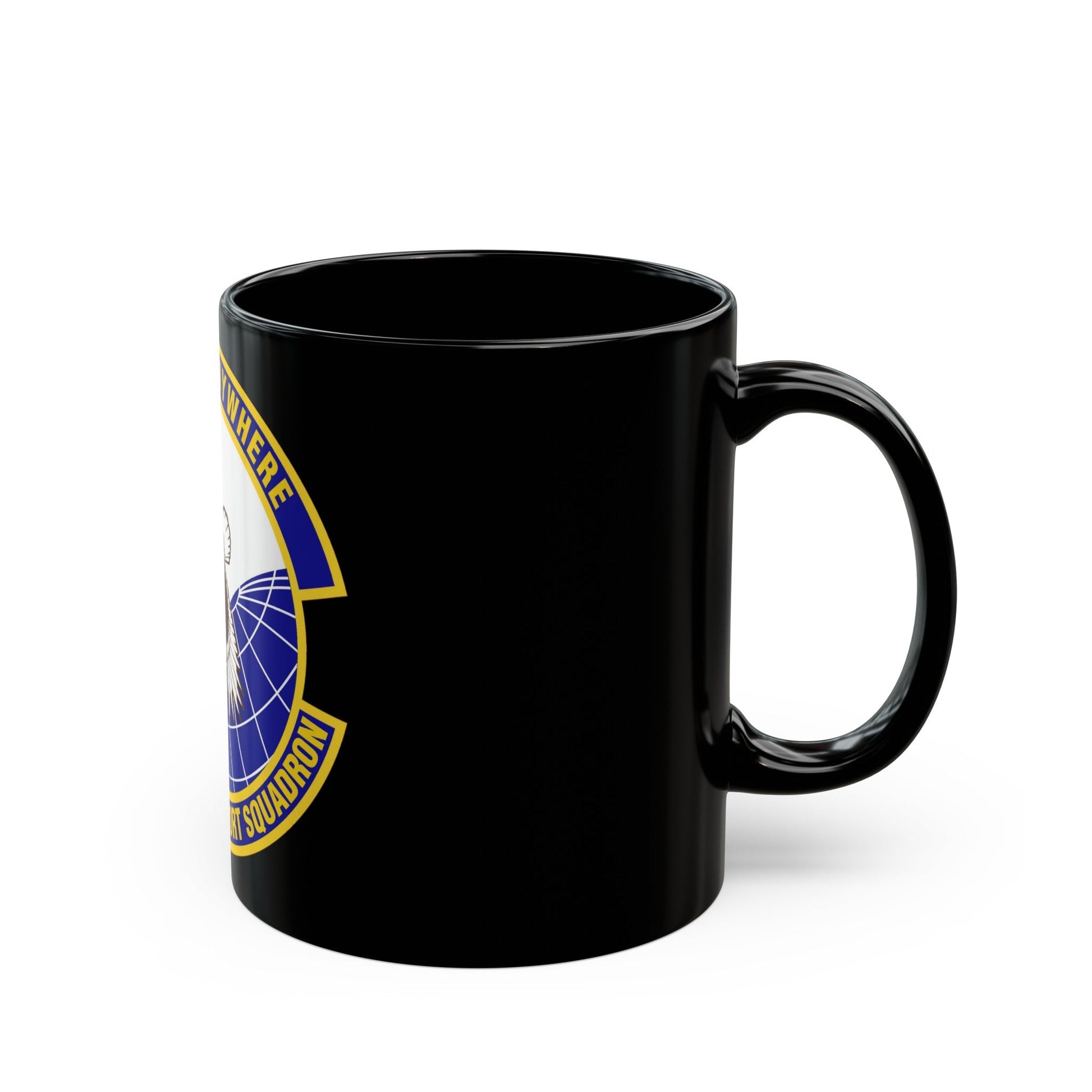 628th Force Support Squadron (U.S. Air Force) Black Coffee Mug-The Sticker Space