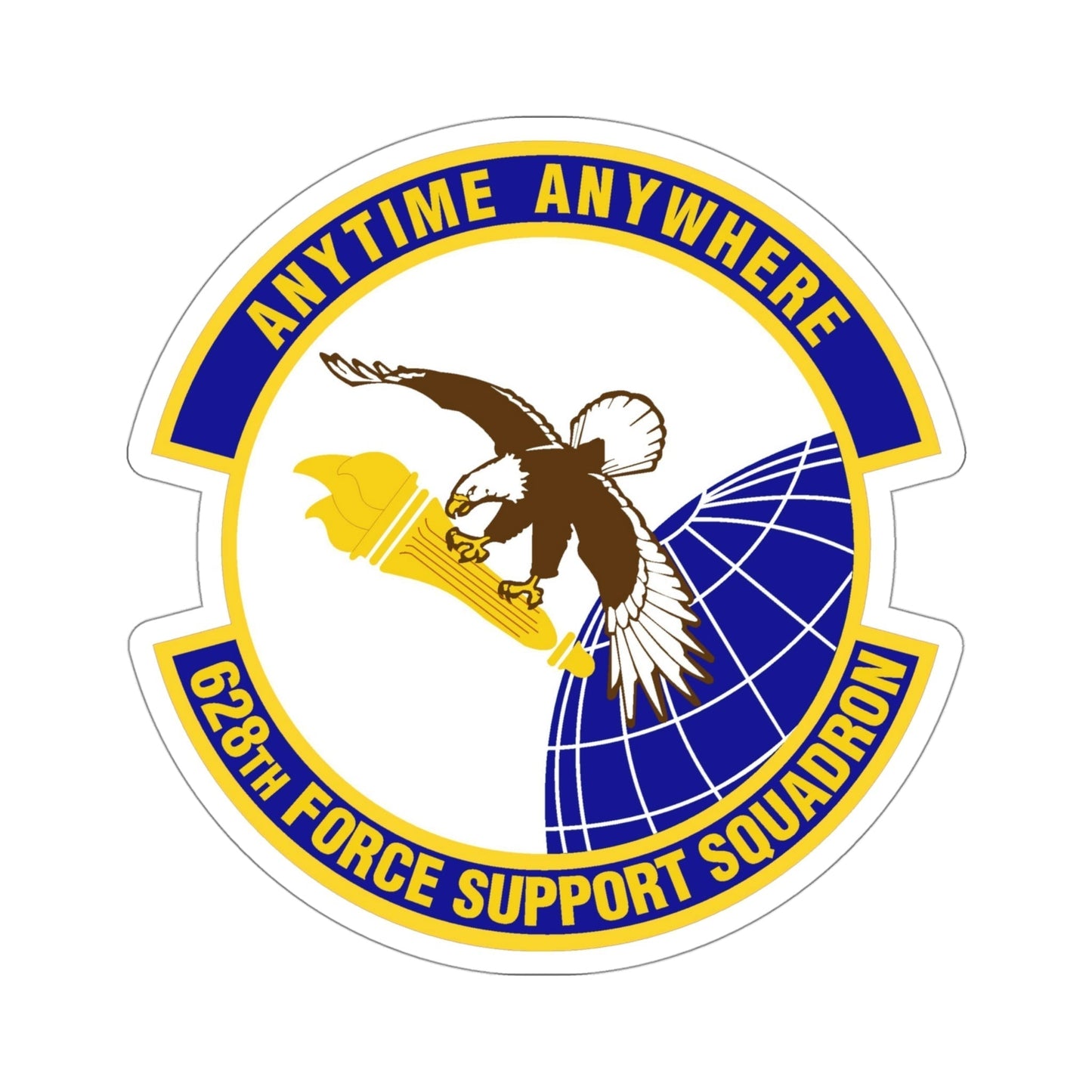 628th Force Support Squadron (U.S. Air Force) STICKER Vinyl Die-Cut Decal-4 Inch-The Sticker Space