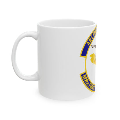 628th Force Support Squadron (U.S. Air Force) White Coffee Mug-The Sticker Space