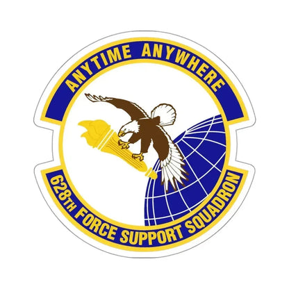 628th Force Support Squadron (U.S. Air Force) STICKER Vinyl Kiss-Cut Decal 3 Inch White - The Sticker Space
