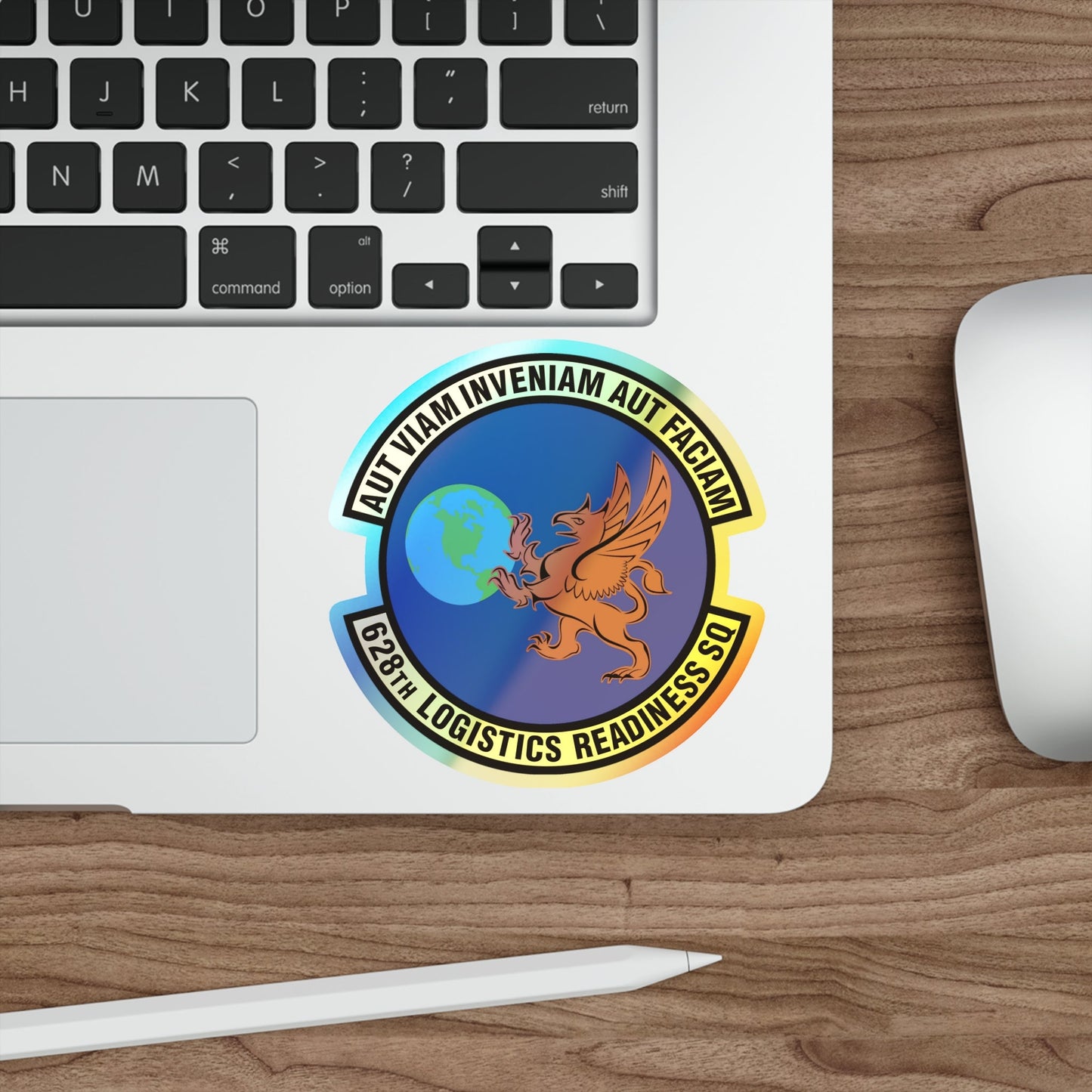 628th Logistics Readiness Squadron (U.S. Air Force) Holographic STICKER Die-Cut Vinyl Decal-The Sticker Space