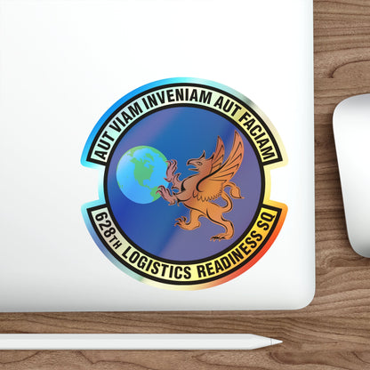 628th Logistics Readiness Squadron (U.S. Air Force) Holographic STICKER Die-Cut Vinyl Decal-The Sticker Space