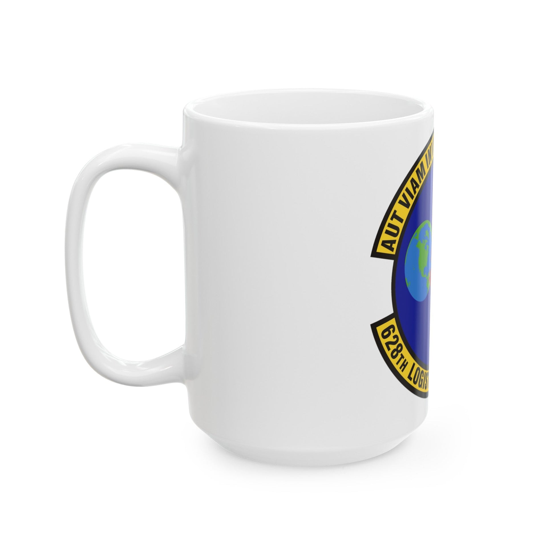 628th Logistics Readiness Squadron (U.S. Air Force) White Coffee Mug-The Sticker Space