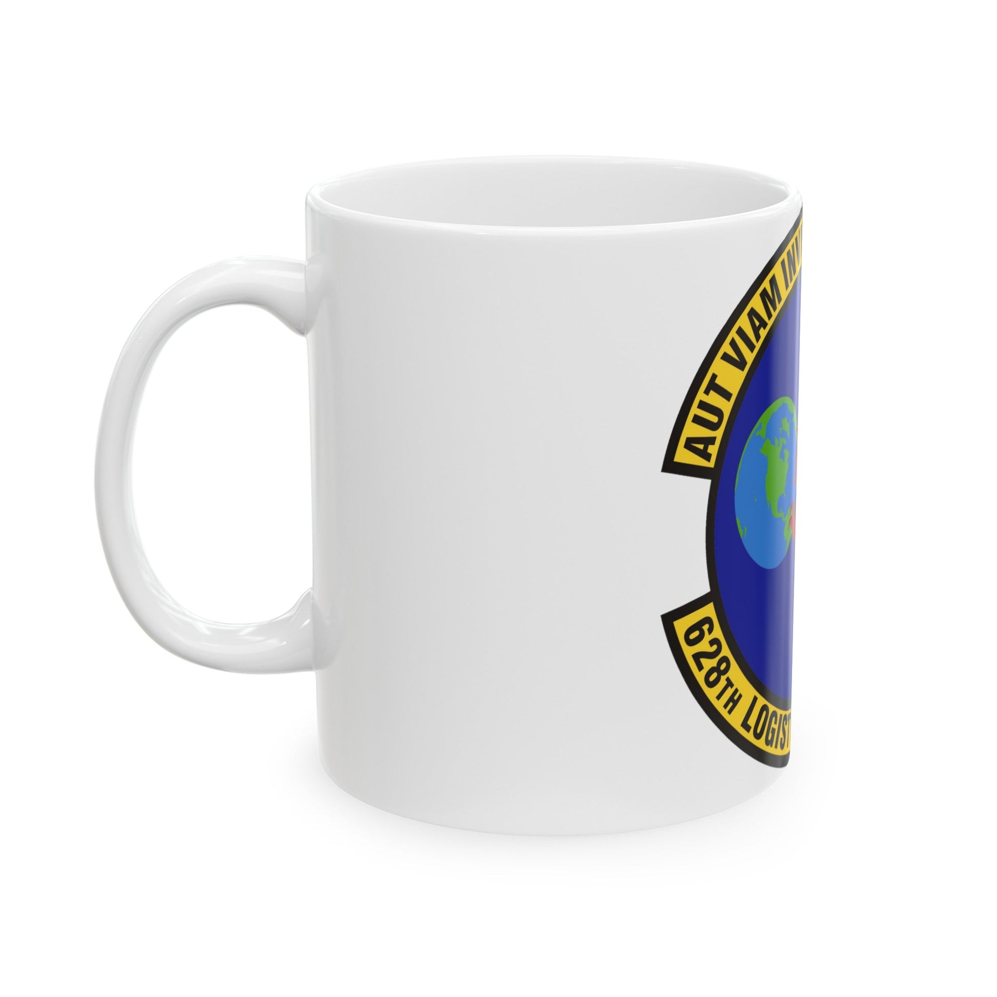 628th Logistics Readiness Squadron (U.S. Air Force) White Coffee Mug-The Sticker Space