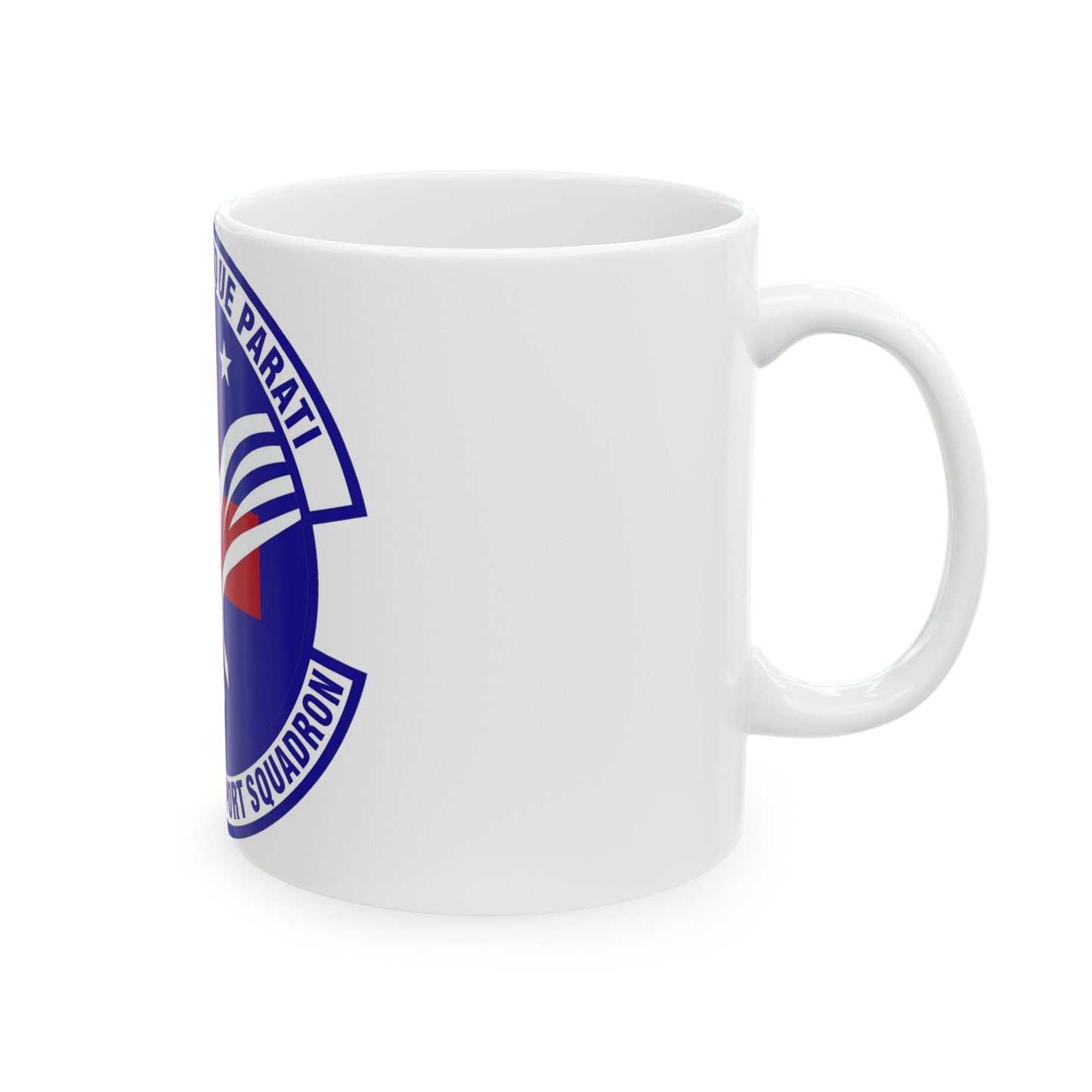 628th Medical Support Squadron (U.S. Air Force) White Coffee Mug-The Sticker Space