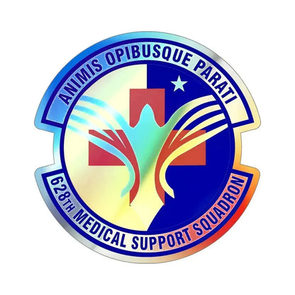 628th Medical Support Squadron (U.S. Air Force) Holographic STICKER Die-Cut Vinyl Decal - The Sticker Space