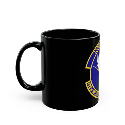 628th Security Forces Squadron (U.S. Air Force) Black Coffee Mug-The Sticker Space