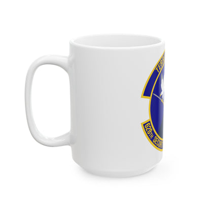 628th Security Forces Squadron (U.S. Air Force) White Coffee Mug-The Sticker Space